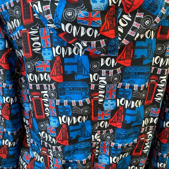 PARKA IN A POCKET Jacket Souvenir LONDON Novelty M - Picture 5 of 9
